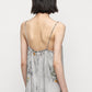 Cuprammonium decent printing slip dress | 3 color