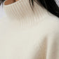 Suéter de cuello alto de lana y plumón de yak | 3 colores