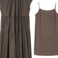 Flowing lightweight fairy two-piece maxi dress | 3 color