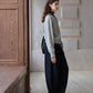 Wool blend wide-leg banana casual pants | 5 color