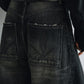 100% cotton vintage wash banana cut jeans | 3 color