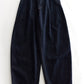 Cotton blend ultra-wide-leg silhouetted jeans | 2 color