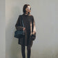 Wool blend soft warm turtleneck dress-knit sweater | 3 color