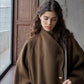 100% wool soft-touch large lapel jacket | 2 color