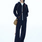 Relaxed fit straight-leg casual pants | 3 color
