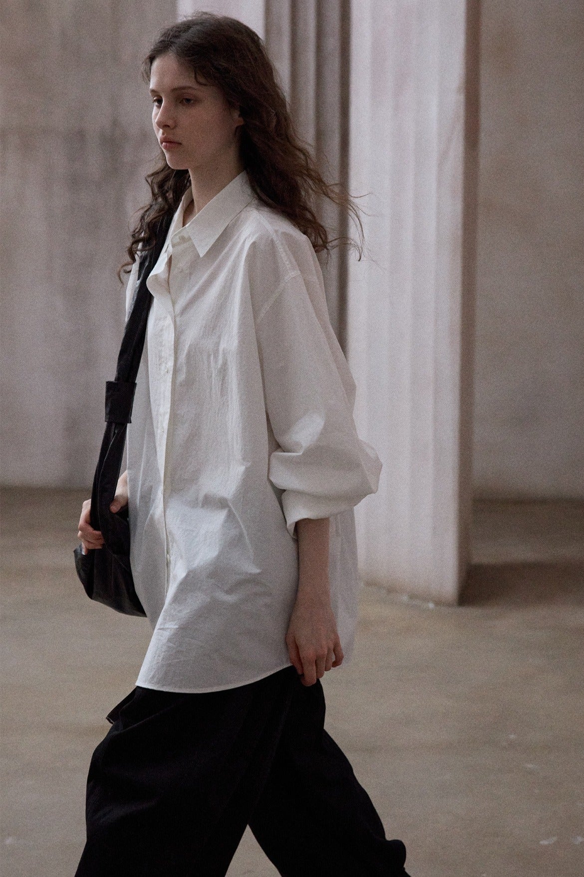 100% washed cotton loose-fit shirt | 5 color