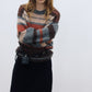 Wool blend loose and soft striped sweater | 3 color