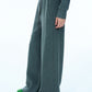 Relaxed fit straight-leg casual pants | 3 color