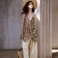 Cotton blend linen relaxed-fit pants | 3 color
