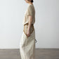 100% cotton paper-like texture wide leg pants | 4 color