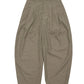 Cotton blend clean-fit silhouetted casual pants | 3 color