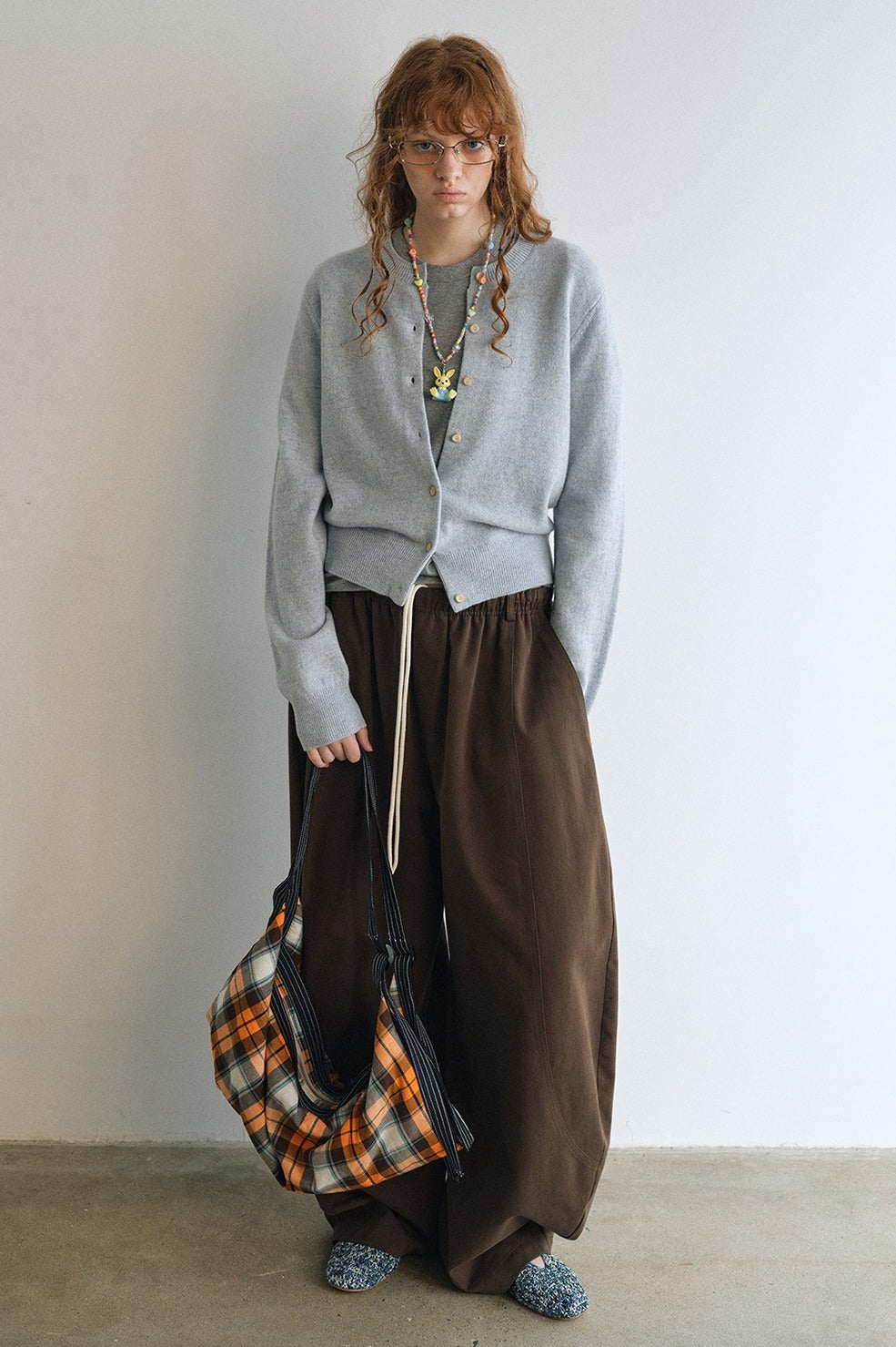 100% wool classic fit knit cardigan | 4 color