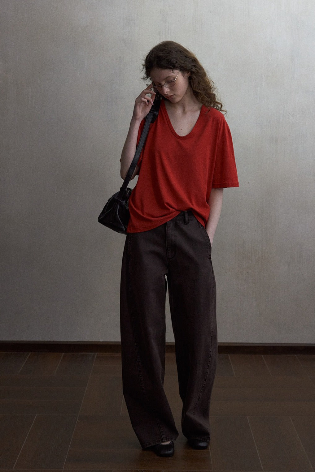 Vaqueros 100 % algodón con corte cimitarra | 2 colores