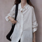 100% washed cotton loose-fit shirt | 5 color