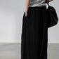 Lightweight textured wide leg casual pants | 3 color