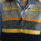 Wool blend soft touch colorful knit vest | 3 color