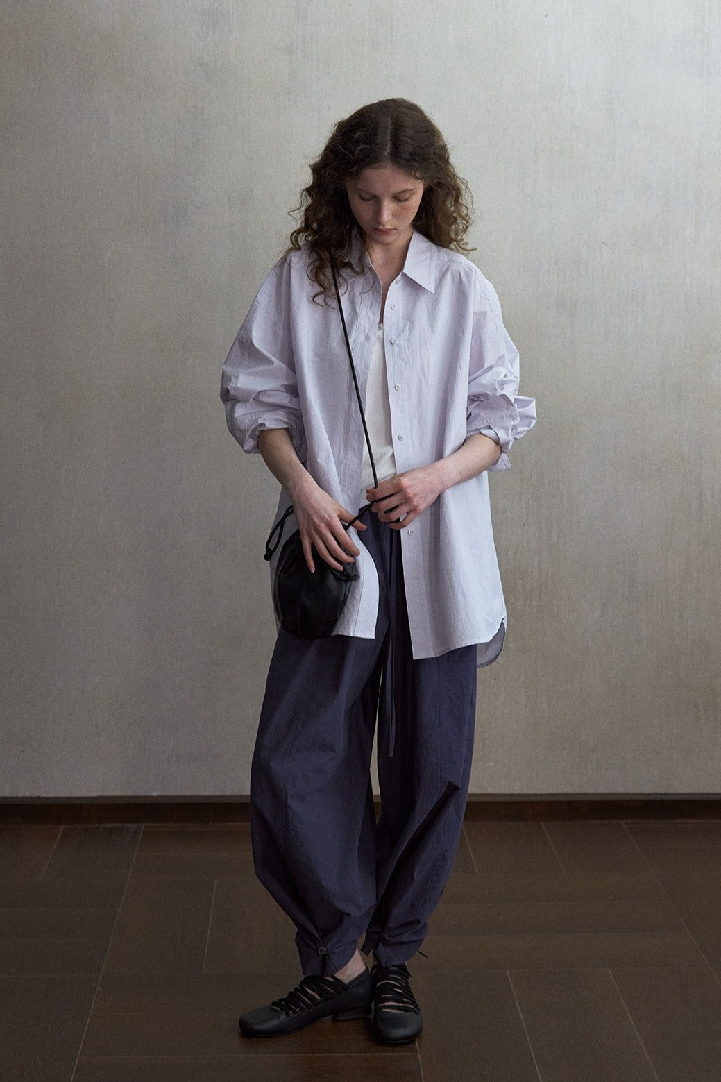 Ohmi Bleach | 100% cotton subtle texture shirt | 5 color