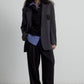 Unisex sleek silhouette suit jacket | 2 color