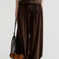 Cotton blend relaxed-fit comfortable pants | 5 color