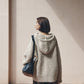 Wool blend textured oversized sweater | 3 color