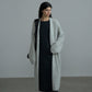 Wool blend Yak soft versatile long cardigan | 3 color