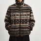 Cozy and casual jacquard fleece jacket | 2 color