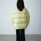 Lightweight high-neck oversized down jacket | 5 color