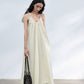 Cotton blend soft sling dress | 4 color