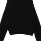 Large V-neck buttoned waist sweater | 2 color