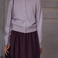 100% wool classic round neck cardigan | 5 color