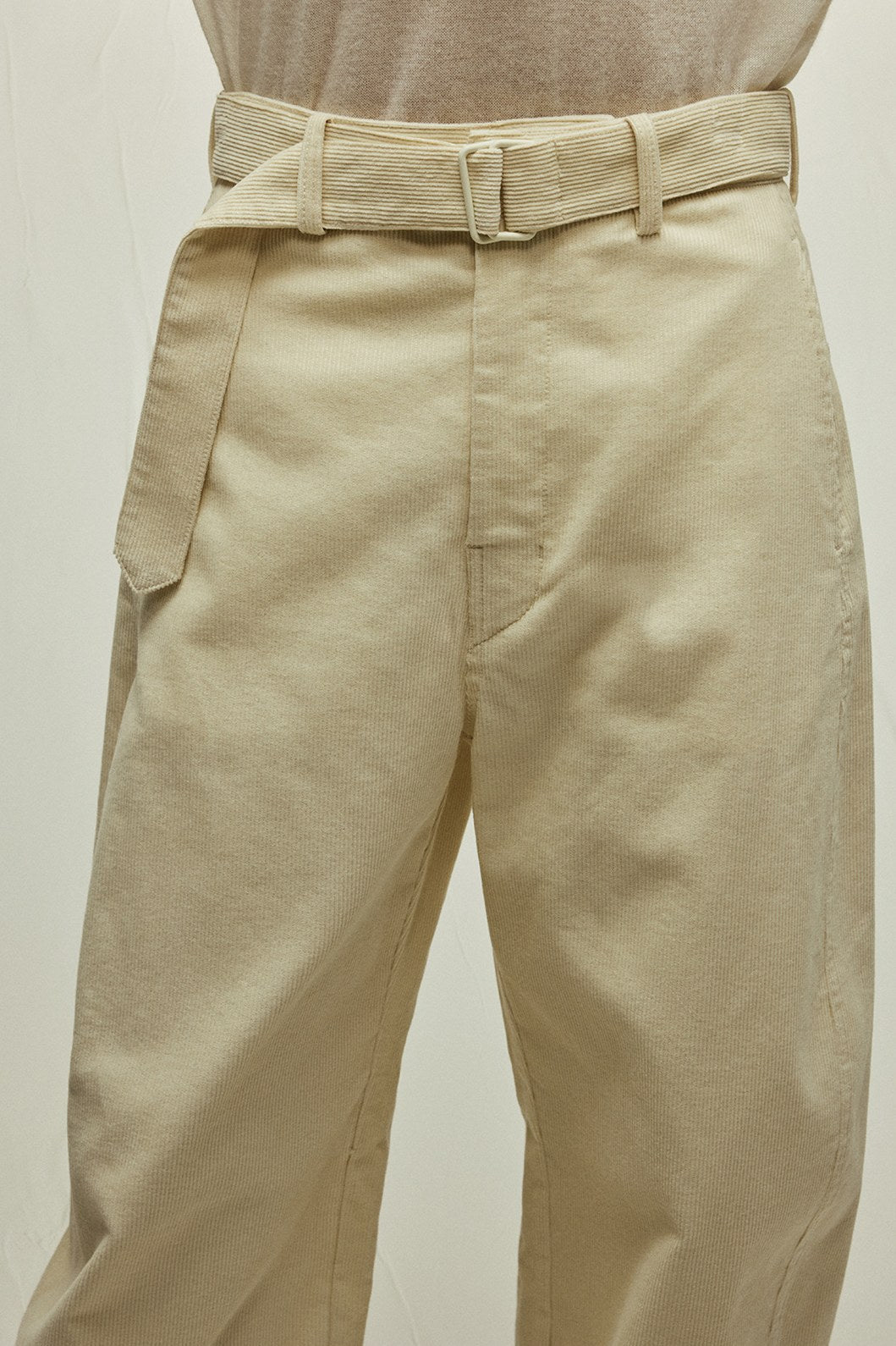 100% cotton curve shaped corduroy pants | 3 color