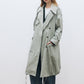 Cotton-nylon lightweight trench coat | 2 color
