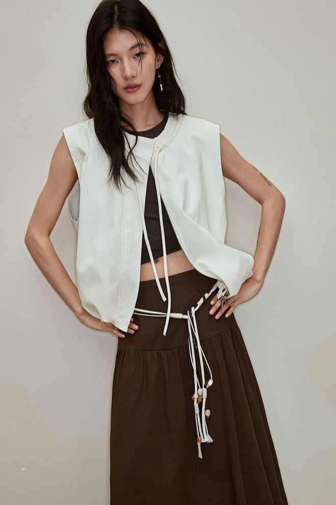 Chaleco versátil de lyocell y algodón | 3 colores