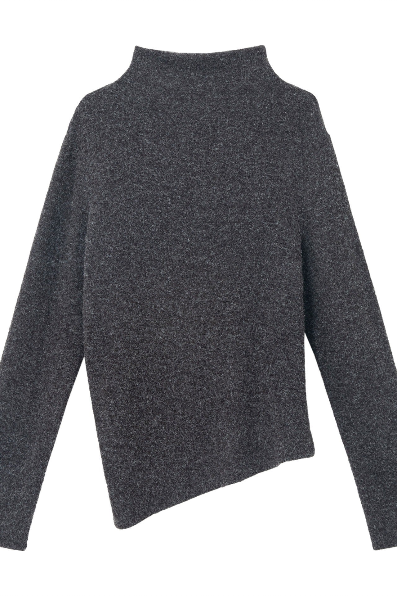 Sculptural loop-fleece top | 4 color