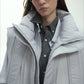 90% duck down OVERSIZED down-jacket vest