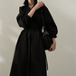 Longline crinkled loose shirt coat | 2 color