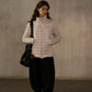 Lightweight hourglass silhouette down jacket | 3 color