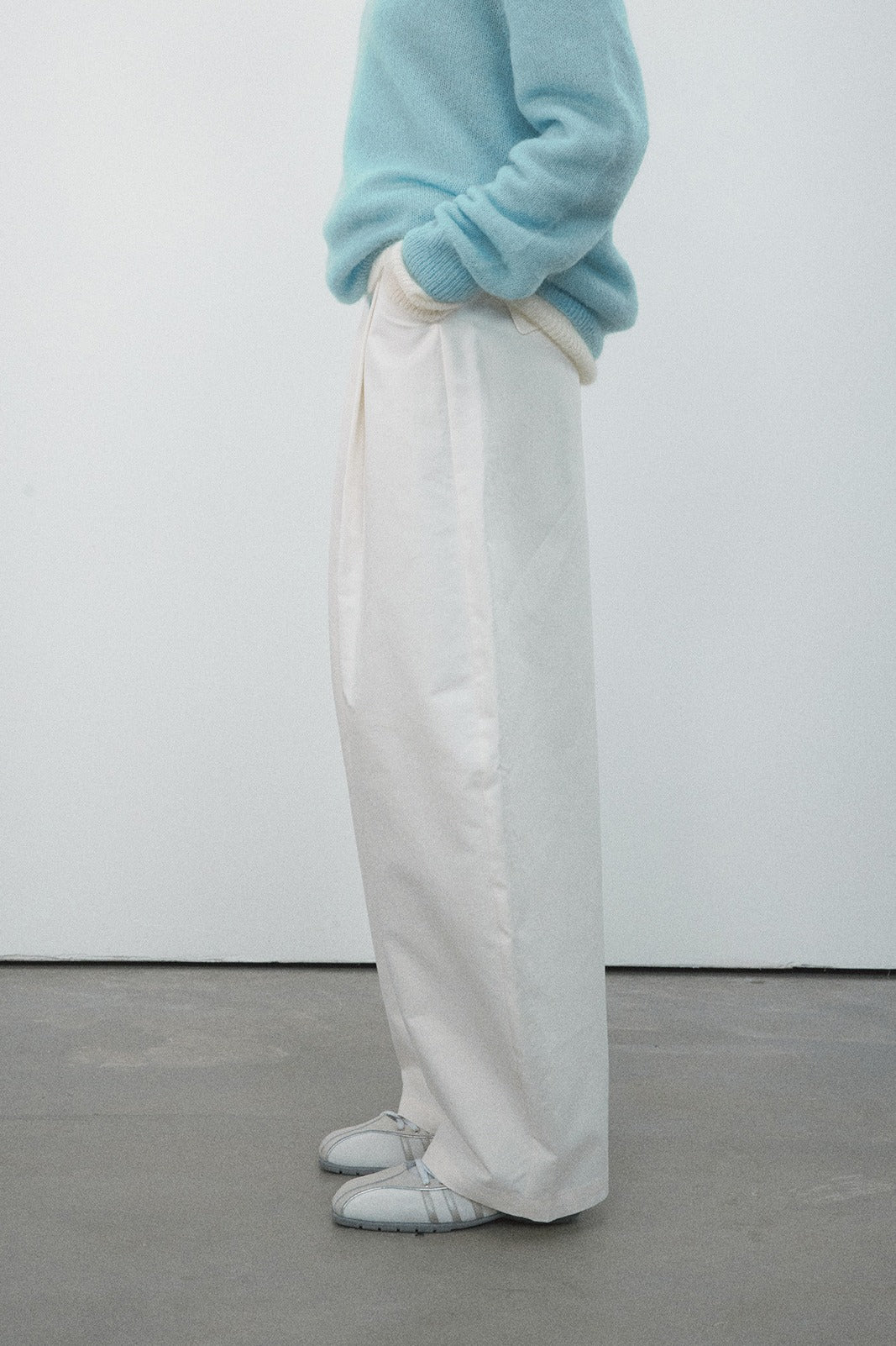 Pantalones anchos de algodón con forma de plátano | 4 colores