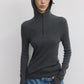 100% wool seamless hoodie knitwear | 3 color