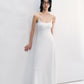 Elastic slim sling max-dress | 3 color