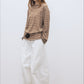 100% cotton lantern shape relaxed-fit pants | 4 color