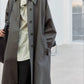 Cotton Minimalist Umbrella Oversized Trench Coat