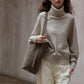 100% wool high neck soft sweater | 3 color