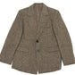 Wool riched structured sharp tweed blazer jacket | 2 color