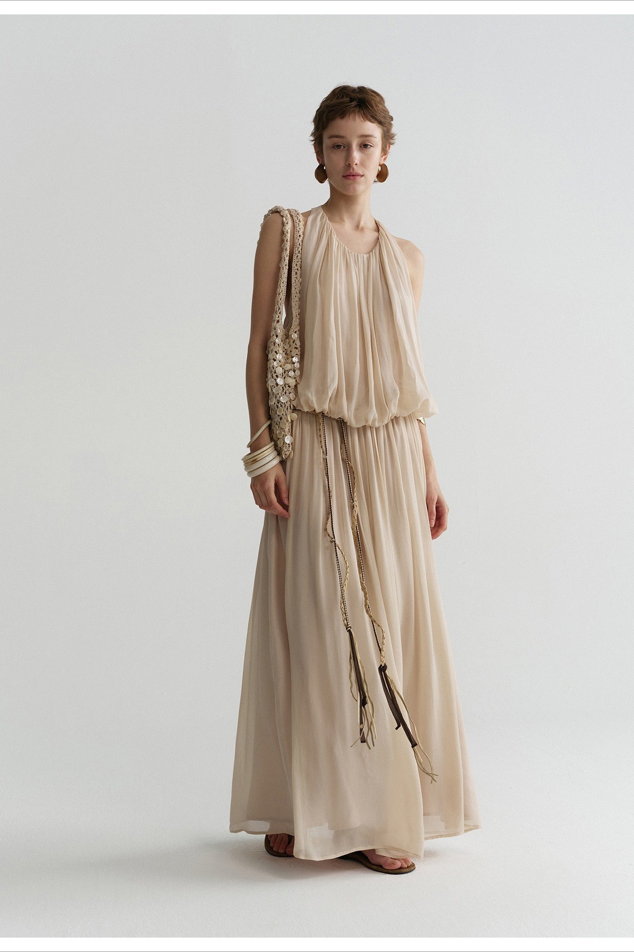 Robe dos nu fluide prête pour les vacances | 2 couleurs