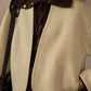 Wool-alpaca structured fit cropped jacket | 4 color