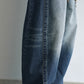 100% cotton vintage wash banana cut jeans | 3 color