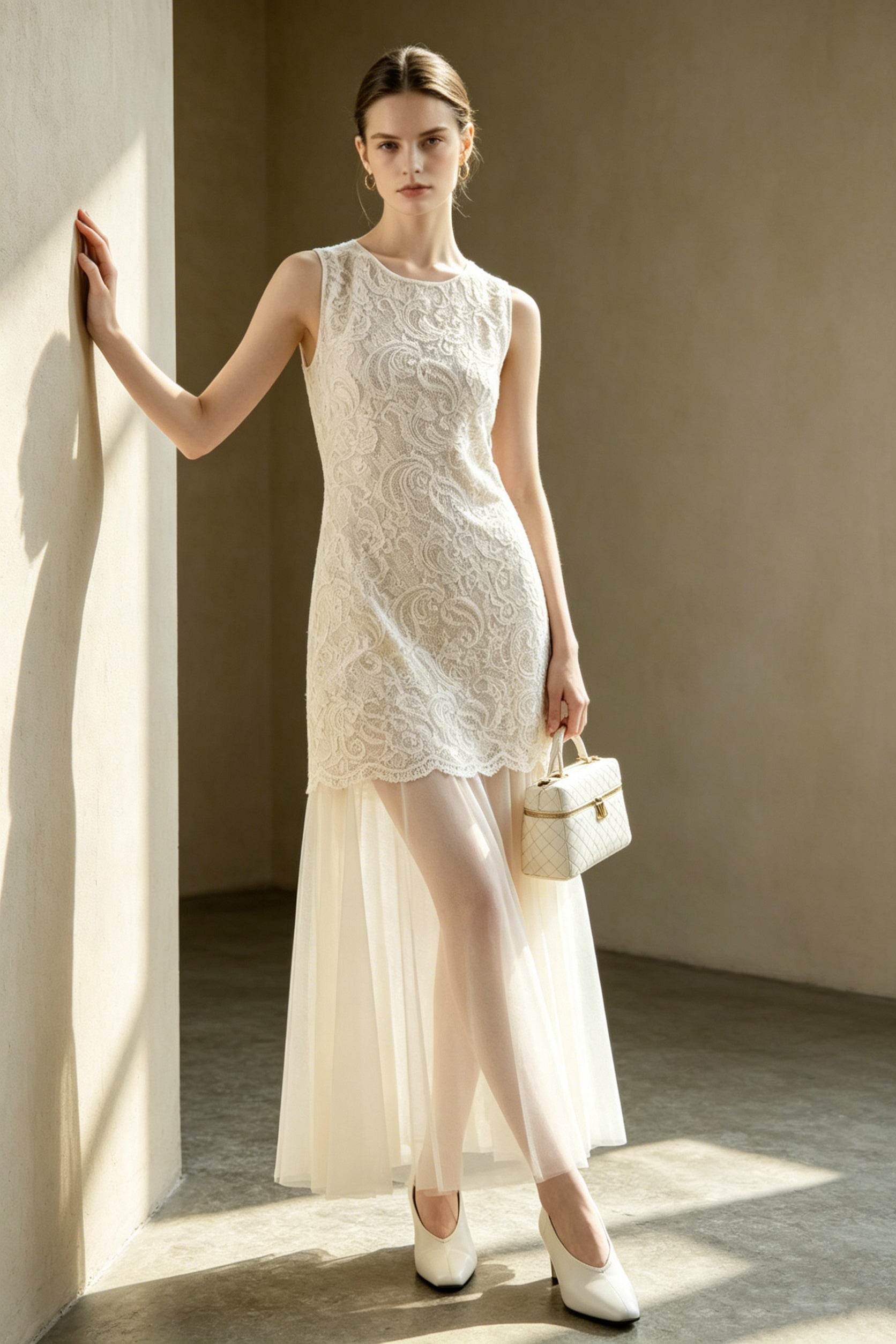 Sequin-wave glamour dress | 2 color