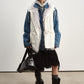 Cozy drawstring waist fleece lining vest | 2 color