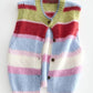 Wool blend soft touch colorful knit vest | 3 color